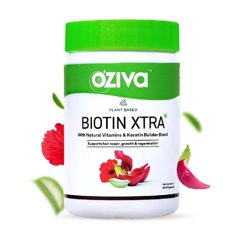 Oziva Plant Based Biotin Xtra Capsules, 240 g-1.webp